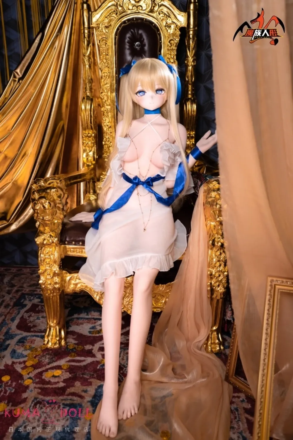 MOZU DOLL 150cm Cカップ 艾琳（Alyn）ヘッド 硬めビニールヘッド+TPE製ボディ アニメラブドール 等身大フィギュア人形 宣材画像と同じ制服も付属