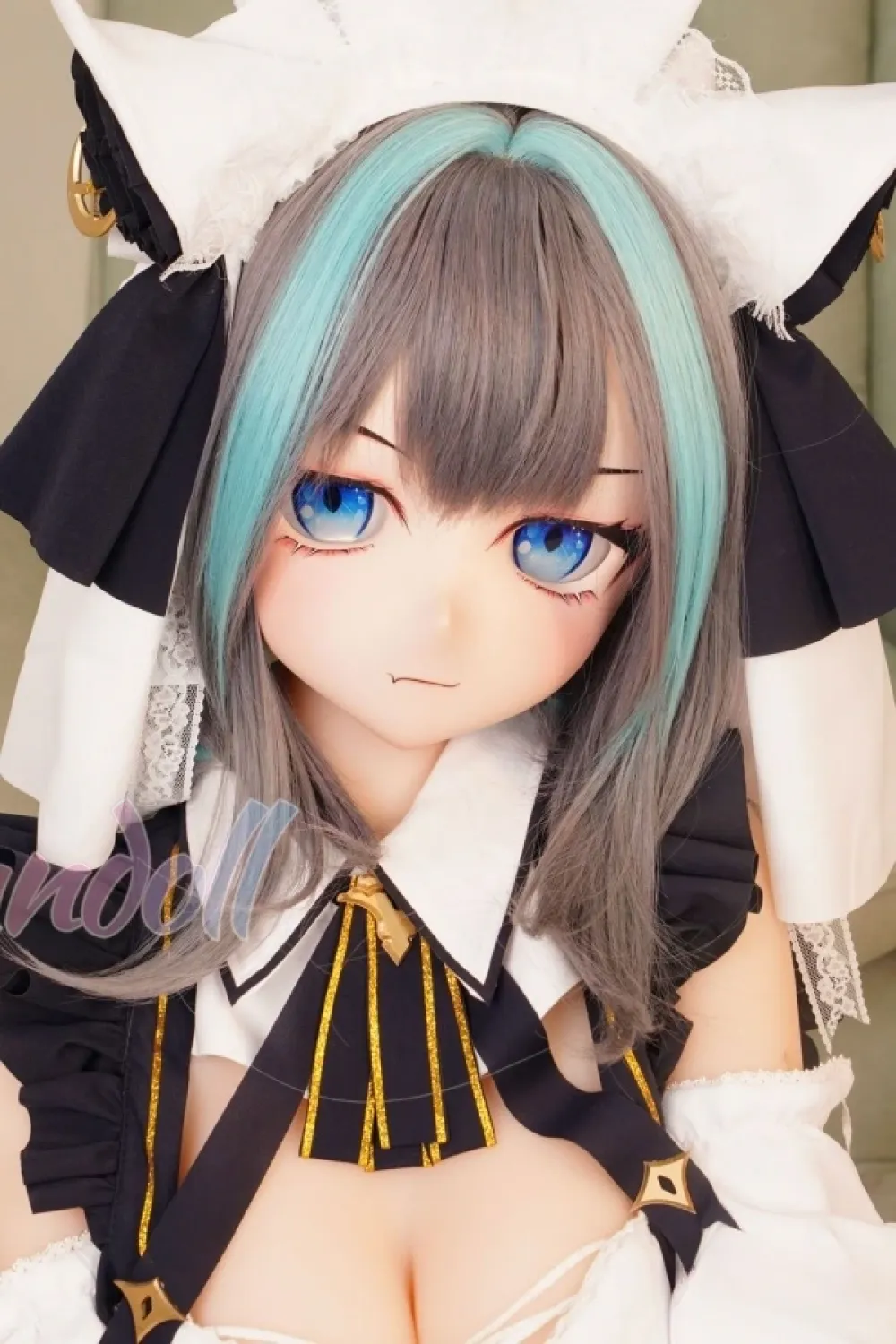 WM Dolls 159cm Y010ヘッド メイド系 二次元 ダッチワイフ ソフトビニール製ヘッド+TPE製ボディ