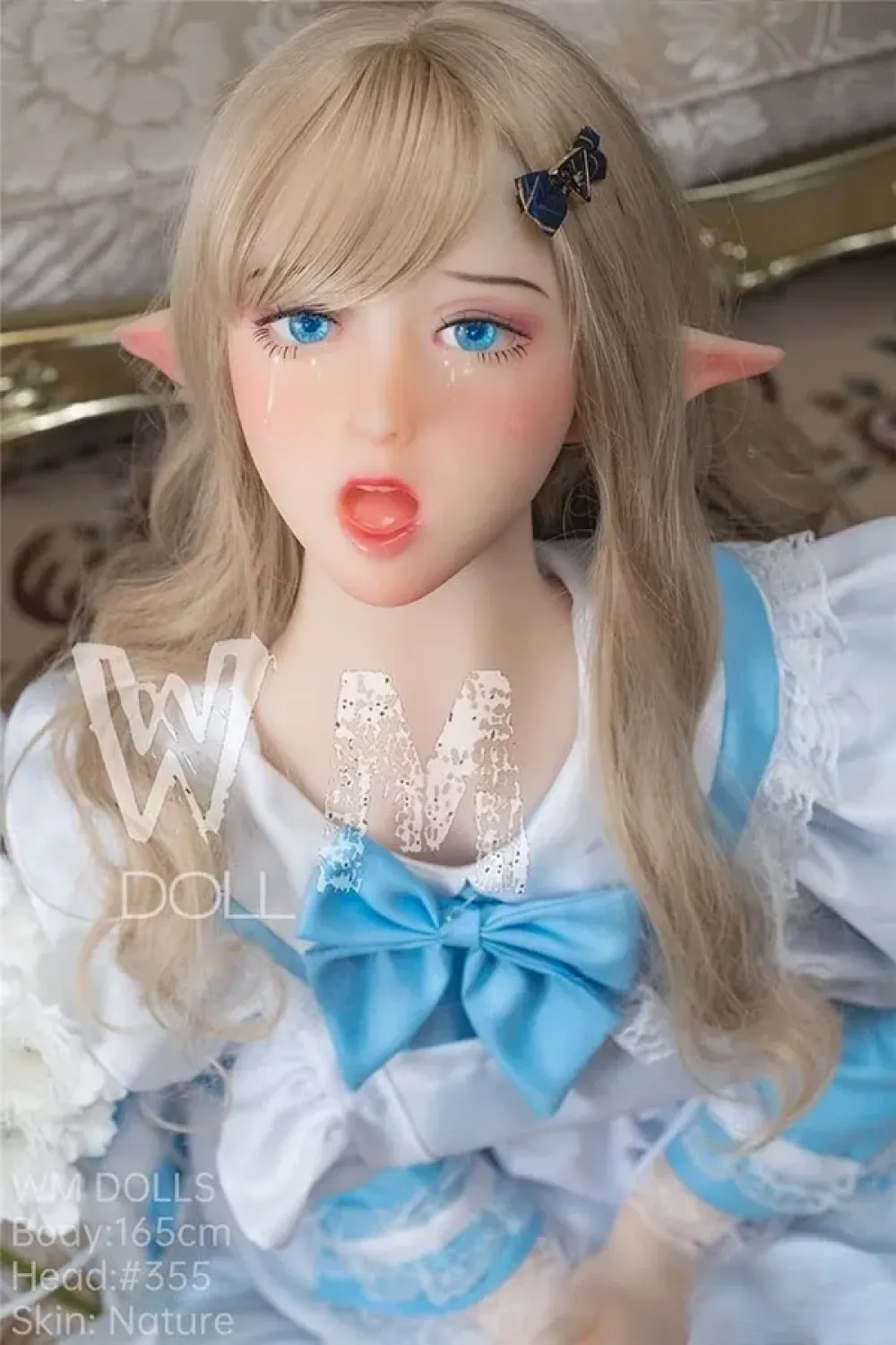 WM Dolls #355 アヘ顔風舌出し TPE製ラブドール Eカップ エルフセックス人形 165cm