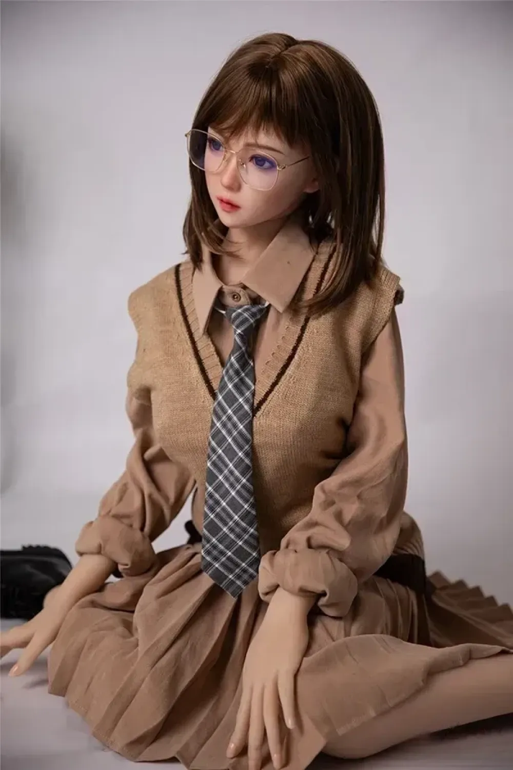 DOM DOLL D7ヘッド 148cm普通乳 Cカップ ラブドール ヘッド及びボディー材質選択可能 カスタマイズ可 宣材写真はフルシリコン材質